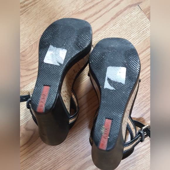 Prada Cork Wedges/Sandals - Picture 3 of 5